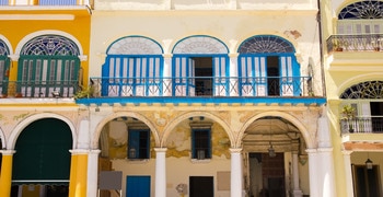a large white building