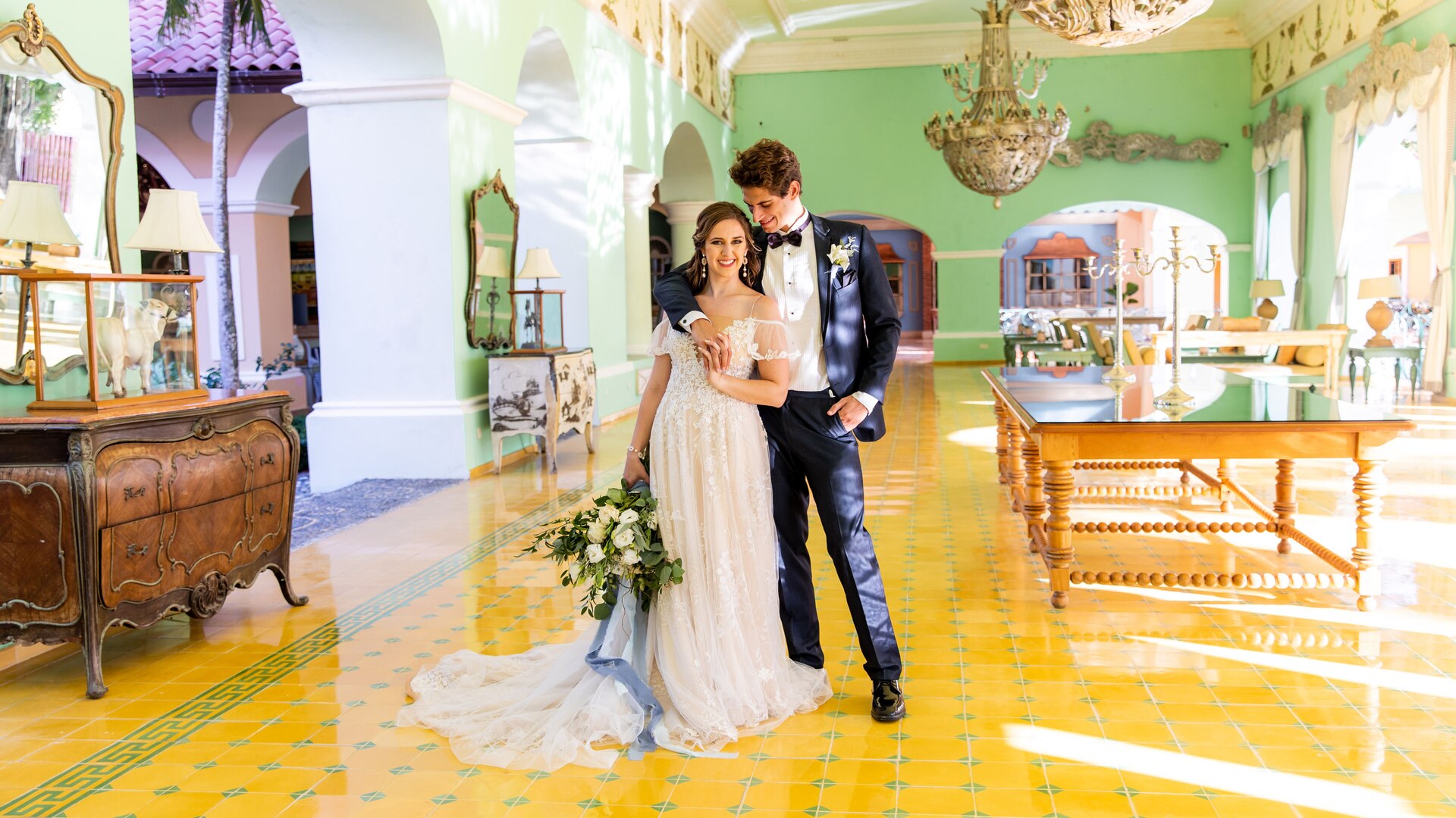 a person standing in front of a store