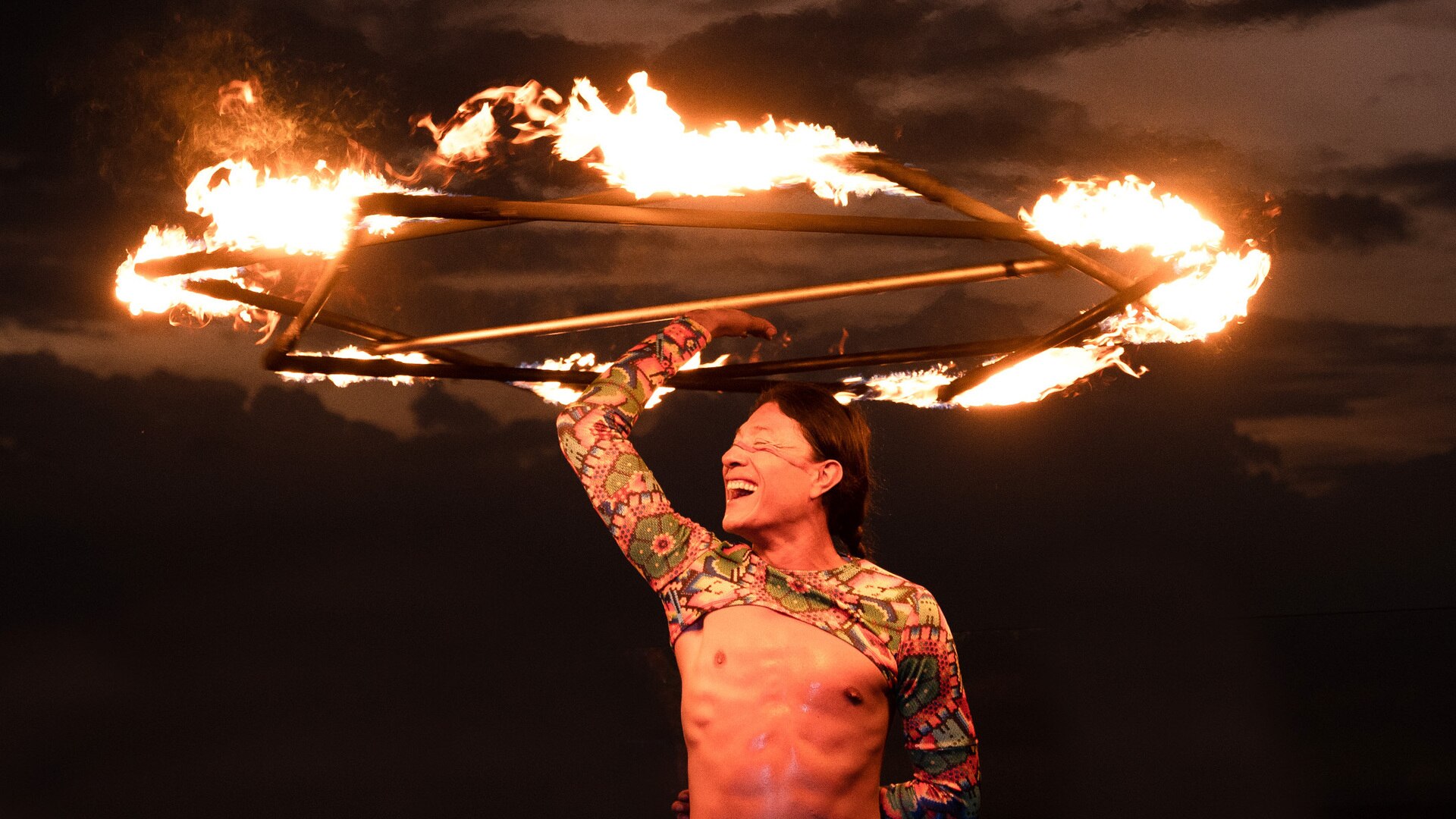a group of people on a stage