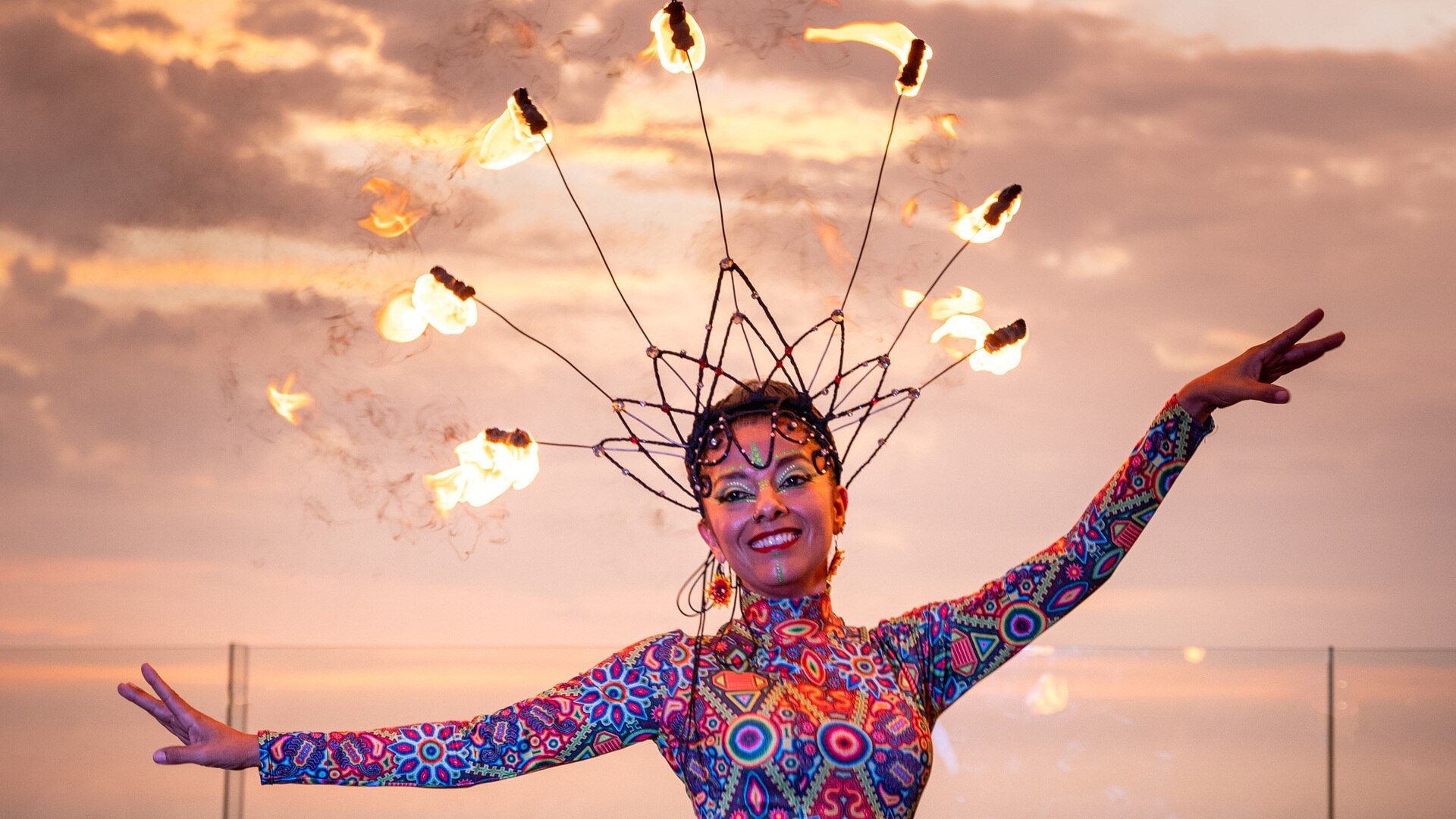 a group of people on a stage
