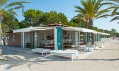 Übersicht über den SeaSoul Beach Club im Iberostar Waves Ciudad Blanca Hotel