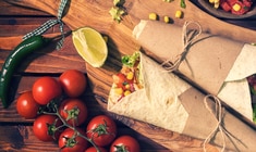 food on the cutting board