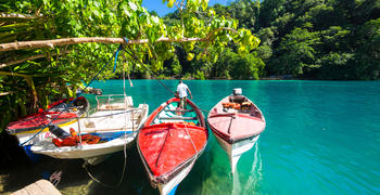 a boat that is floating in the water