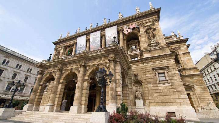 a large stone building