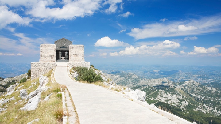 a view of a mountain