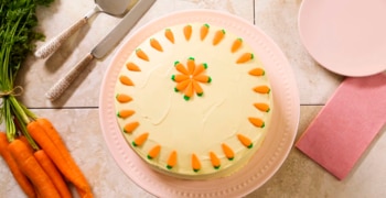a plate of food on a table
