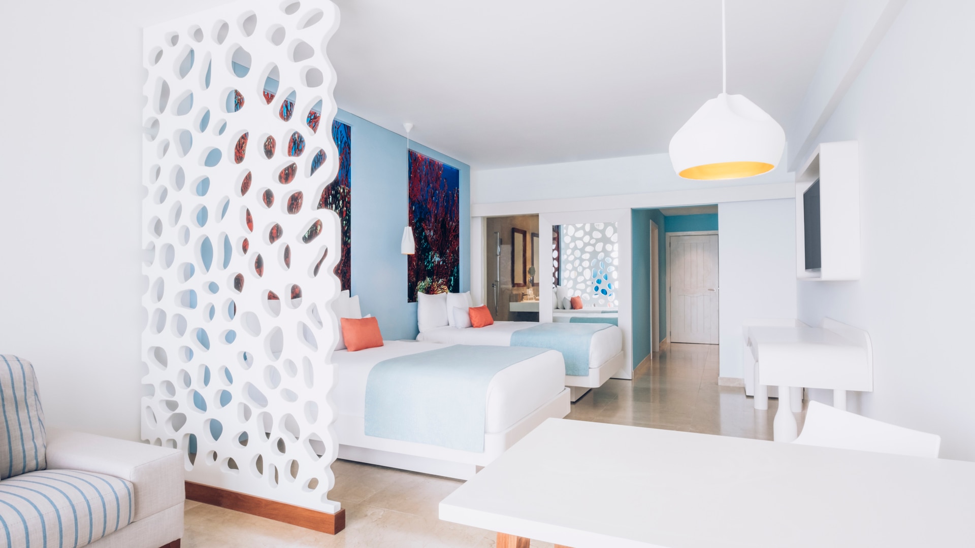 TCU (Iberostar Selection Coral Cancún) Junior Suite Ocean Front  - MATTERPORT