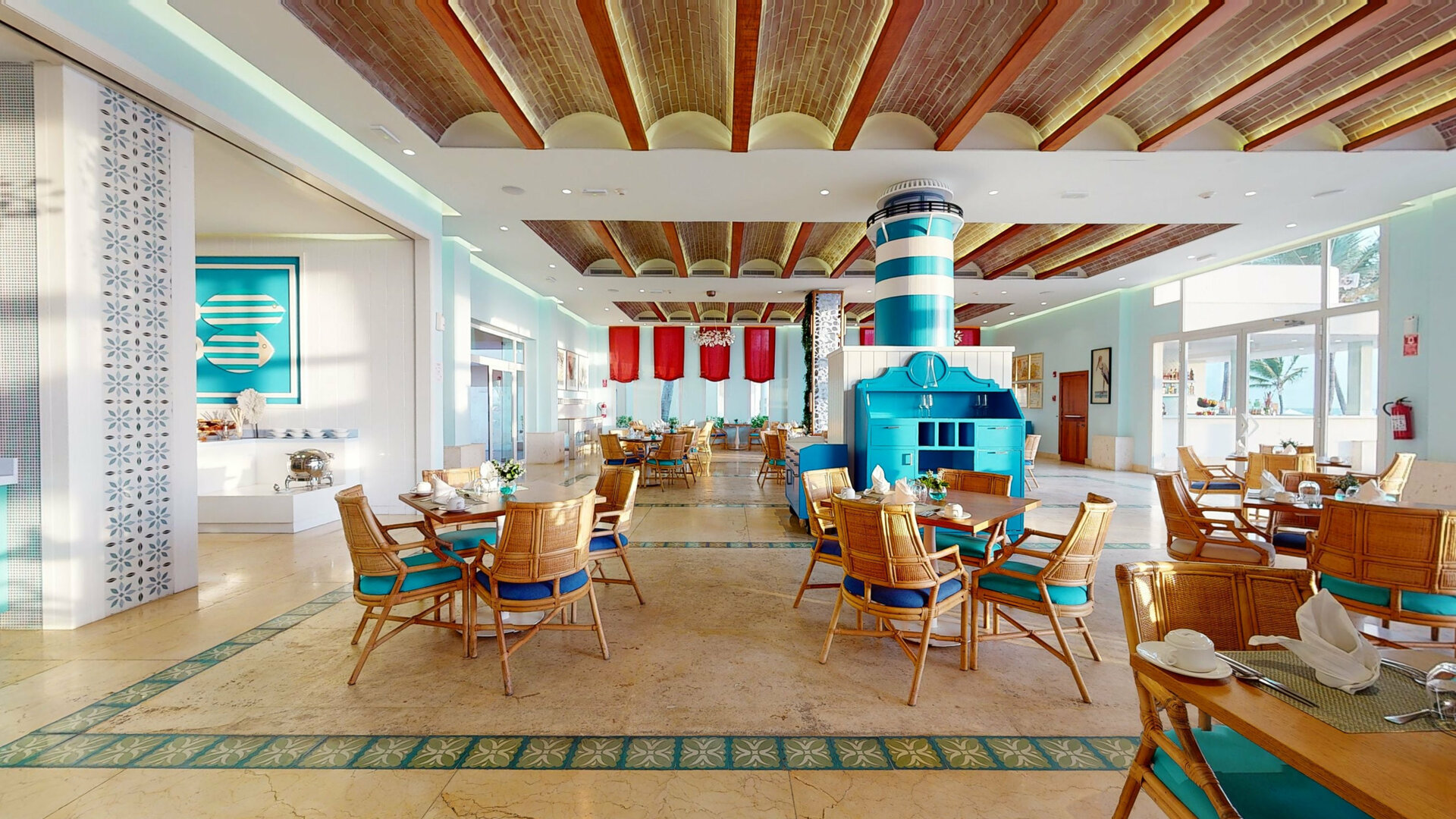 BSP (Iberostar Selection Coral Bávaro) - Buffet El Faro - Matterport
